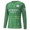 Maillot de Gardien à Manches Longues Manchester City Extérieur 2021-22 Pour Homme